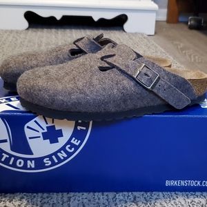 Birkenstock Wool Felt Clogs